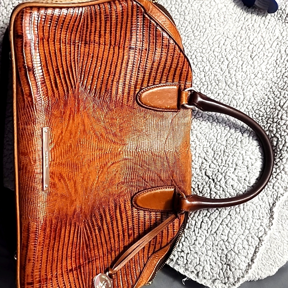 Brahmin brown purse